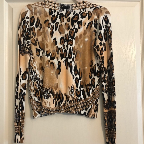 M Animal Print Cardigan - Picture 3 of 5